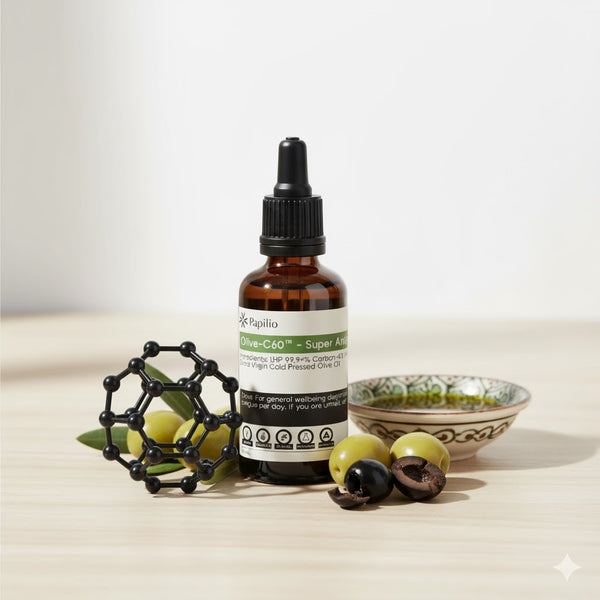 Olive-C60™ - Ultra-Pure Carbon 60 Antioxidant Oil